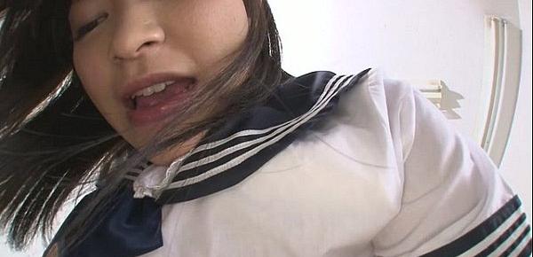  Teen Twat On Aika Hoshino Gets Creampied